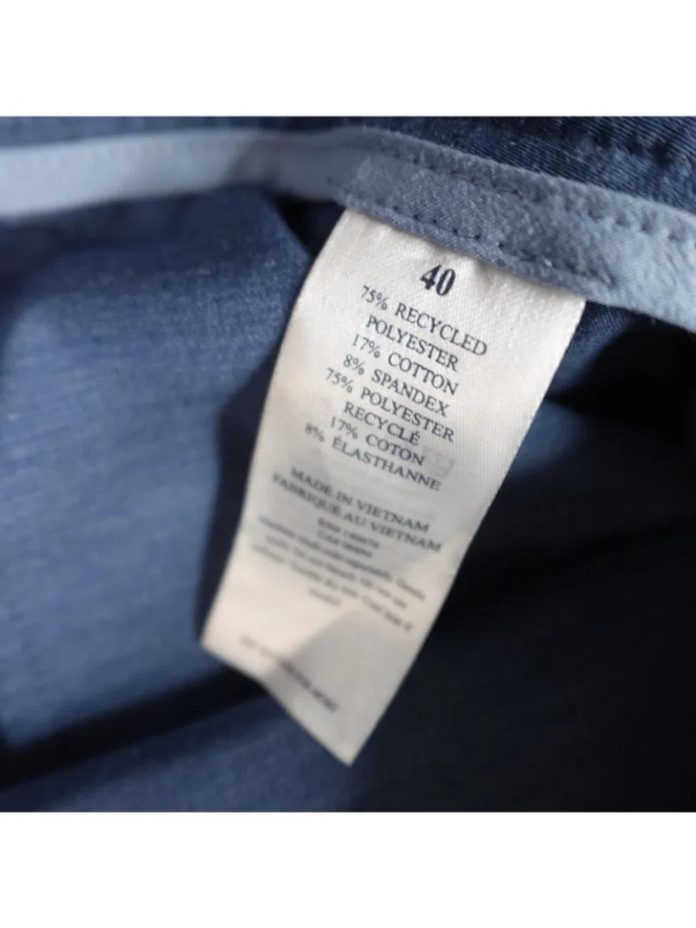 Faherty Mens Shorts 40 Blue Heather Hybrid Drawstring 8